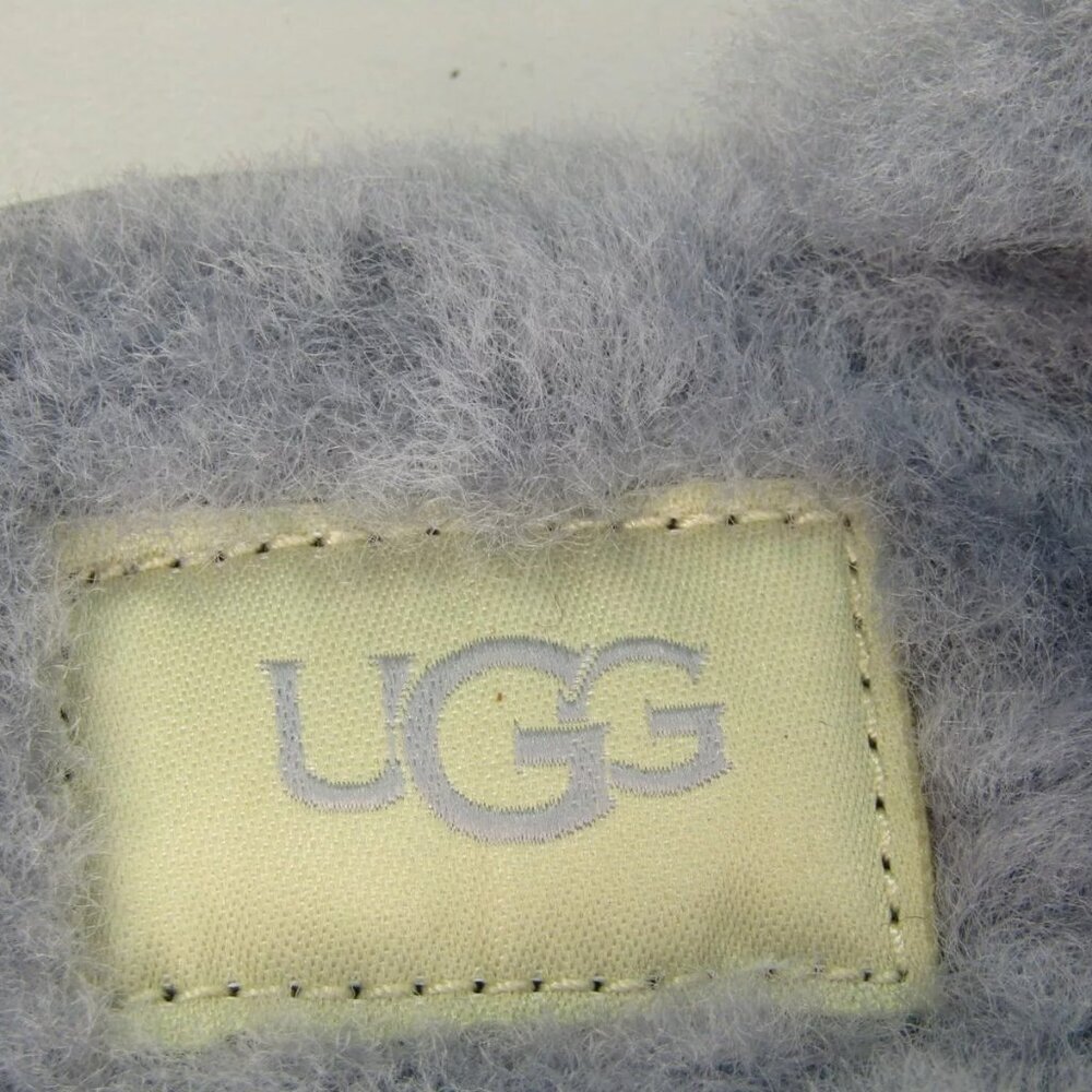 NEW UGG Scuffita Slippers Slip-On Flat Fluffy Cozy Soft Cross-Straps Size 5 - Picture 2 of 8